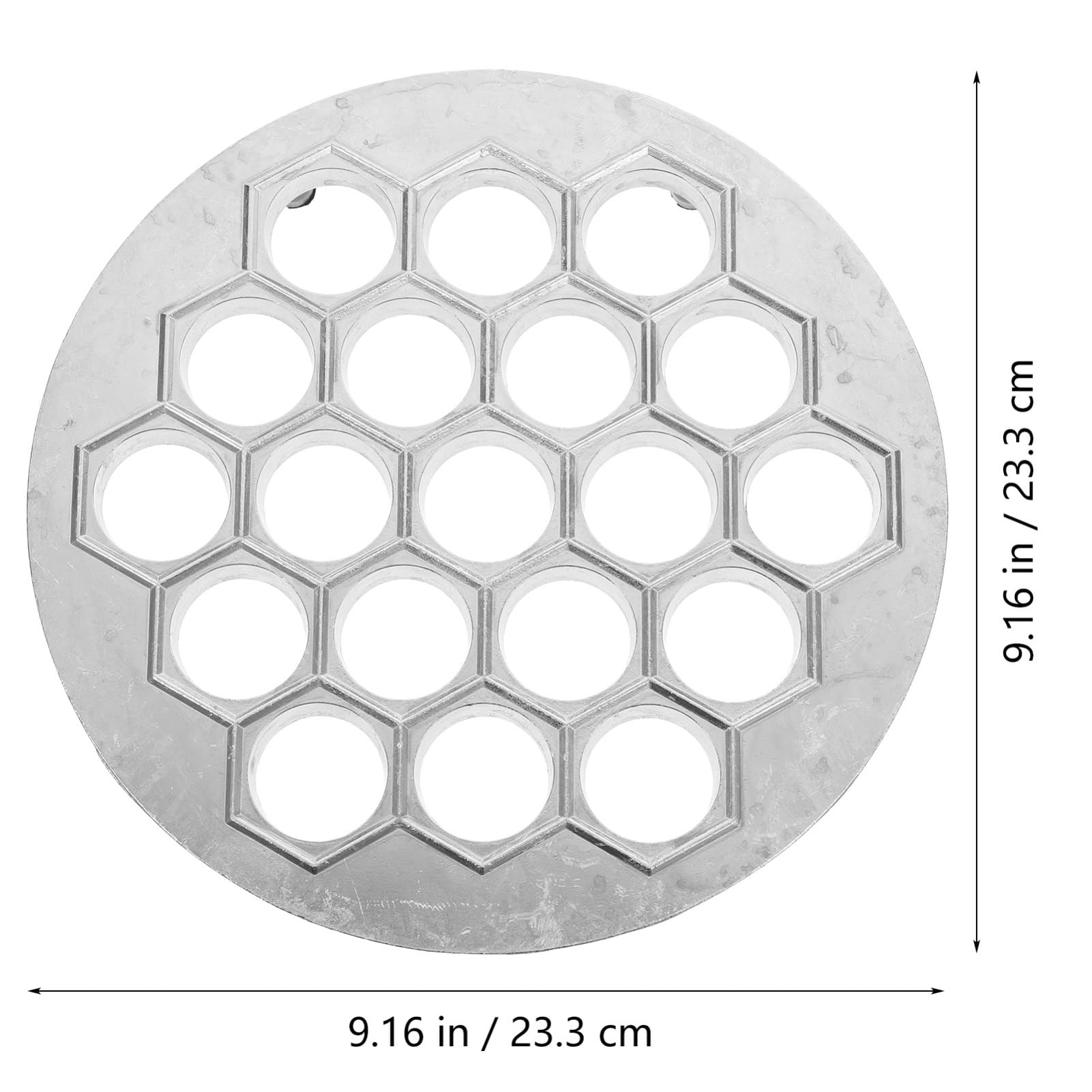 NAMOARLY Manual Dumpling Making Tool Aluminum Alloy Dumpling Sturdy Metal Presser Versatile for Nonstick Surface for Easy Cleaning Perfect for Family Meals Social Events