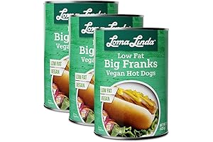 Loma Linda Plant-Based Big Franks: The Fat-Free Hot Dog Alternative