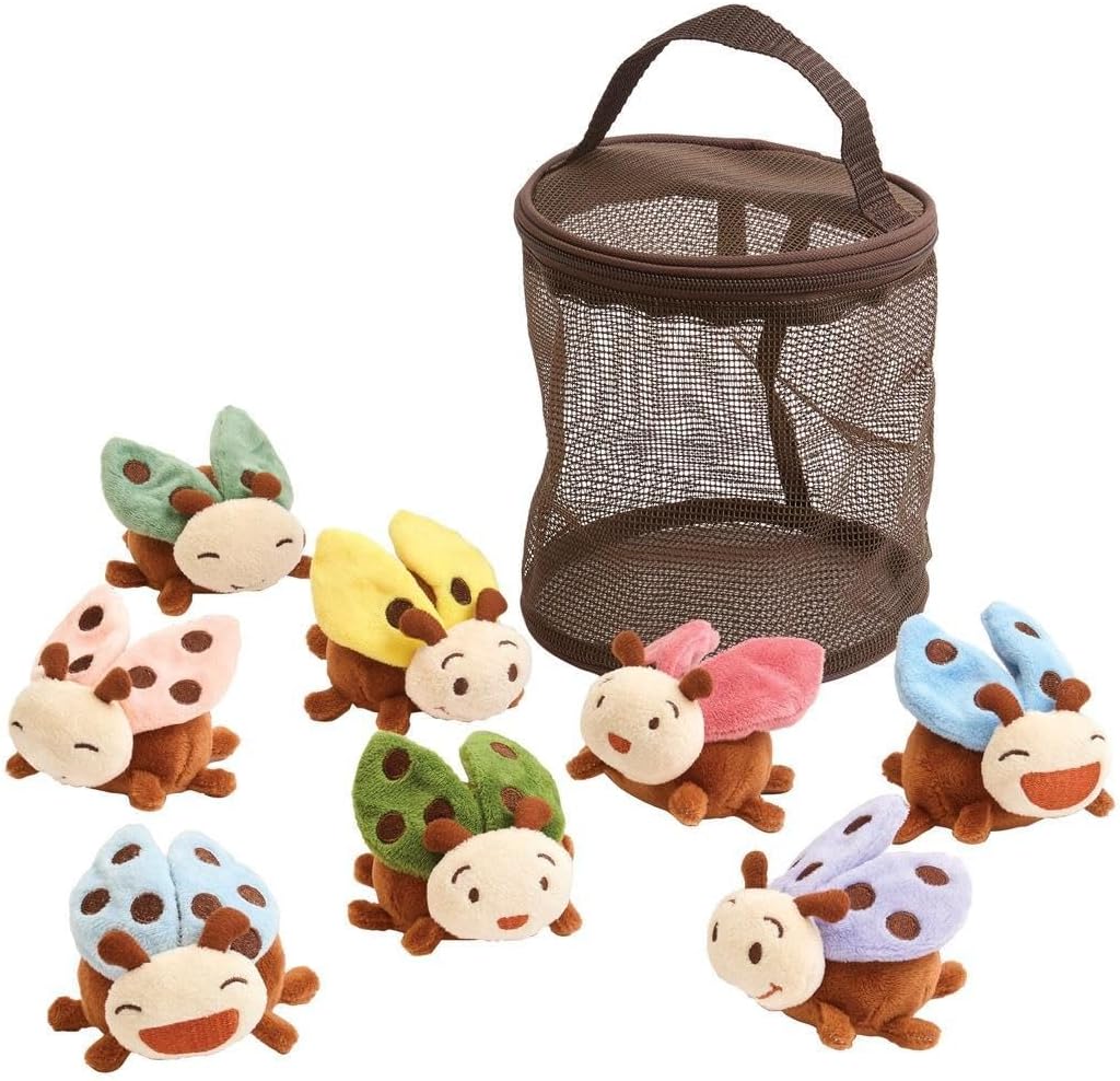 Kaplan Early Learning Crinkle and Texture Magnetic Ladybug Set