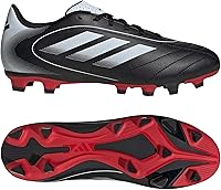 Vista 5 de adidas Womens Goletto Ix Firm Ground/Multi Ground Negro/Blanco/Mejor Escarlata