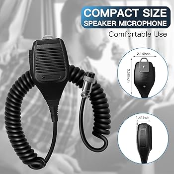 KENWOOD TS-680S トランシーバー MC-43Sマイク付き Amazon.com: Akoree MC-43S Handheld Speaker Mic 8-Pin CB