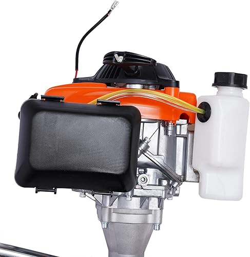 Miniatura 3 de Gdrasuya10 53.2cc 4-Stroke 4HP Heavy Duty Motor fuera de borda de pesca inflable Kayak barco motor waire refrigeración sistema EE.UU