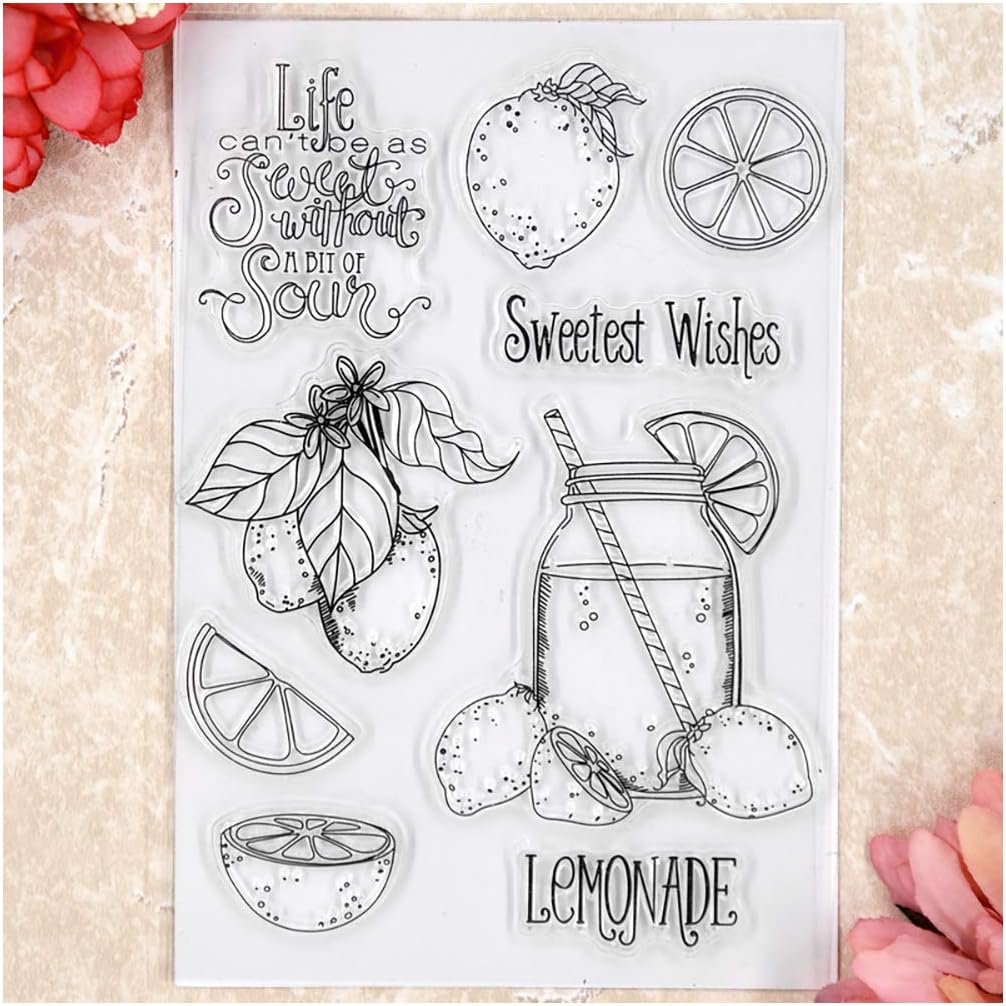 MangoCraft Vintage api e fiori timbri trasparenti Stencil per la