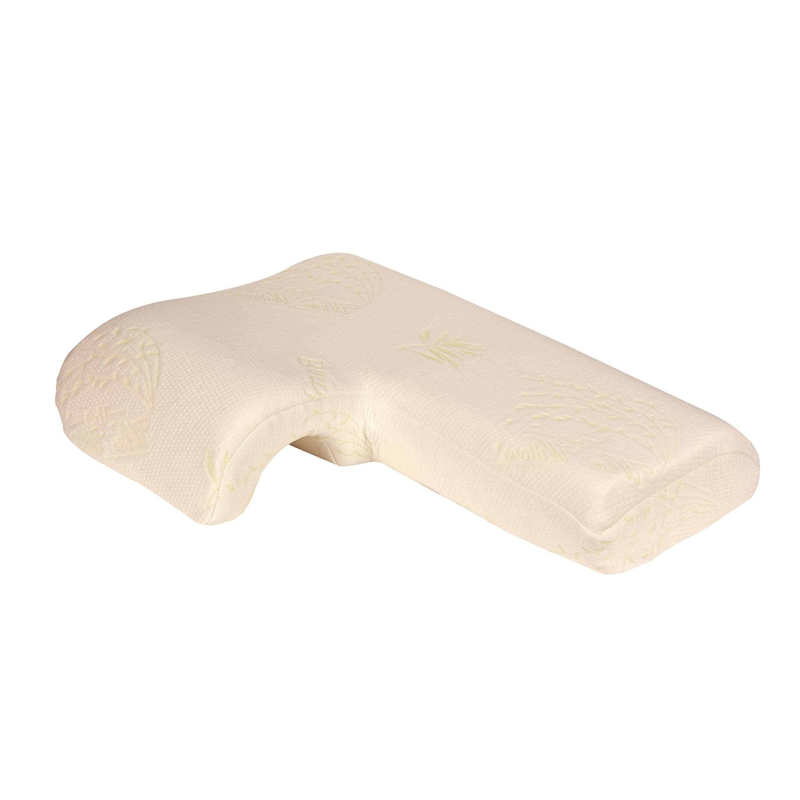 The White Willow Memory Foam Couple Hug Arm Hand Pressure Love Pillow for Sleeping for Husband & Wife Perfect (25.5" x 18"W x 4.5") Bamboo (B08QMWP6M9) Amazon Price History, Amazon Price Tracker