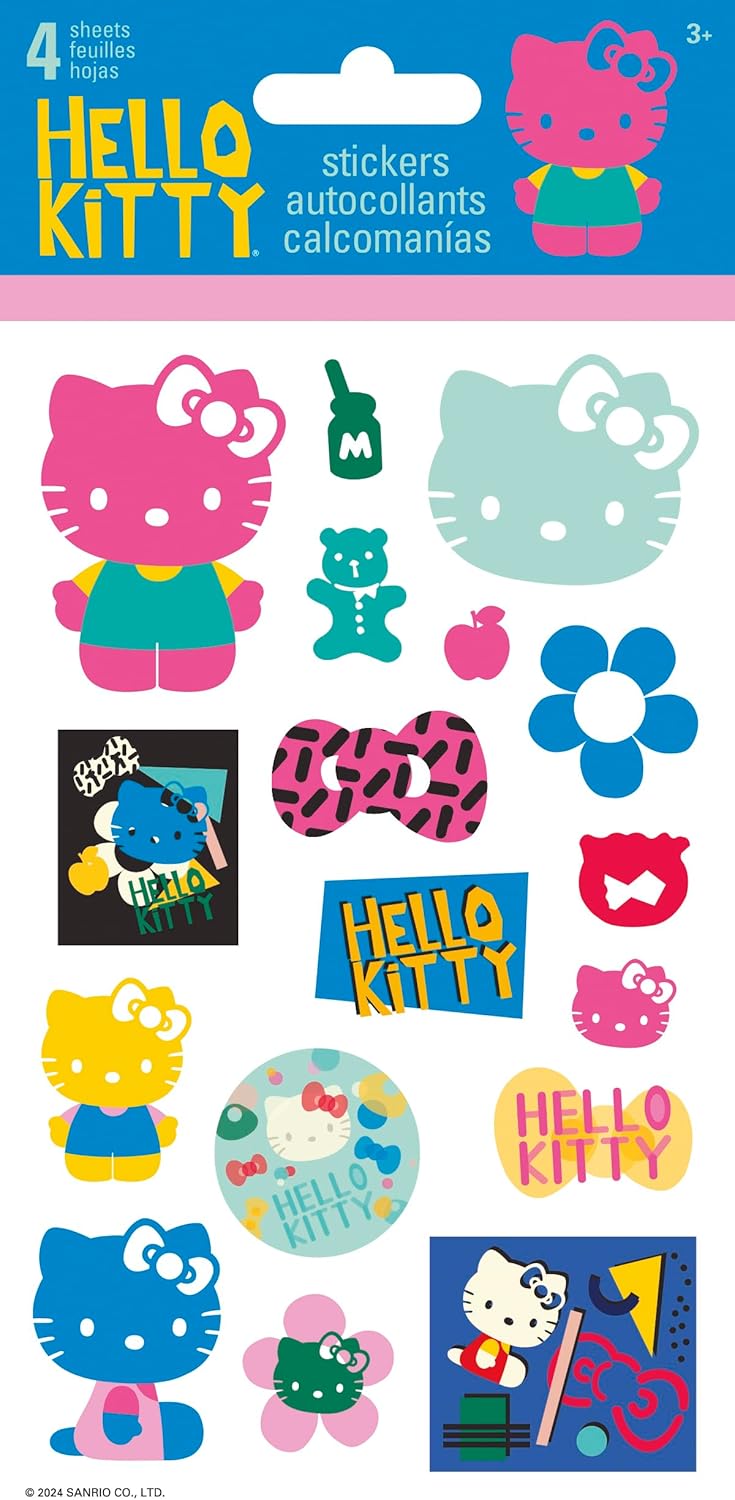 Sanrio - Hello Kitty 19 - Collage Standard Stickers - 4 Sheet