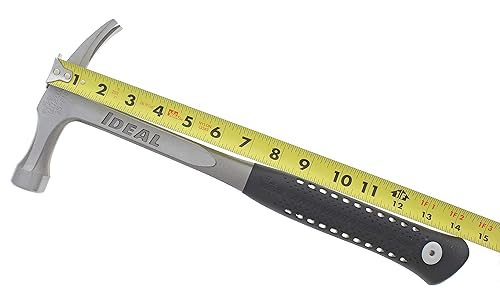 Miniatura 8 de IDEAL 35-210 - Martillo eléctrico forjado a gota, martillo de electricista de 28.5 onzas, 14-1/2 pulgadas