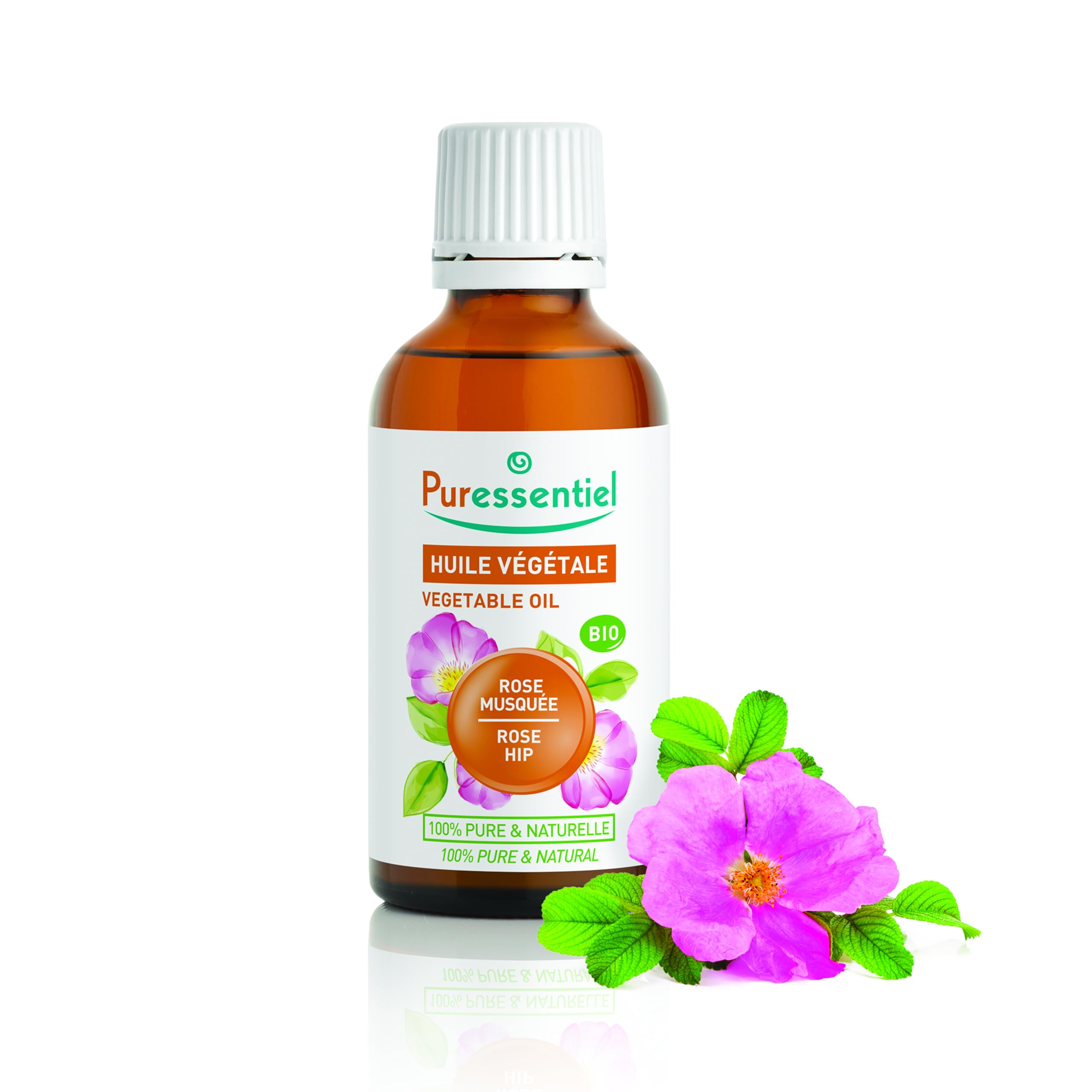 Huile De Rose Musquée 100% Pure Nurané – 20 Ml – Pour Peau Endommagée – Non Testé Sur Animaux