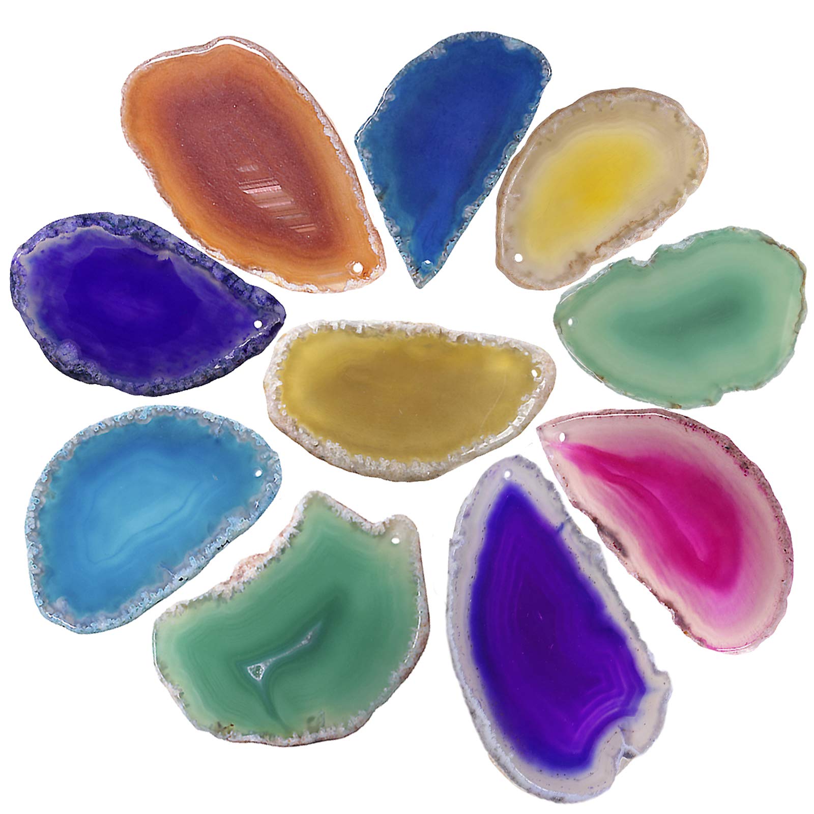 Pierres D'agate Polies De 0,7 à 0,8 Cm - Pierres De Décoration Colorées - Galets Naturels Polis De Rivière - Mélange De Couleurs Pour Jardin, Aquarium, Pots De Poissons, Vases, Décoration - 99,2 G