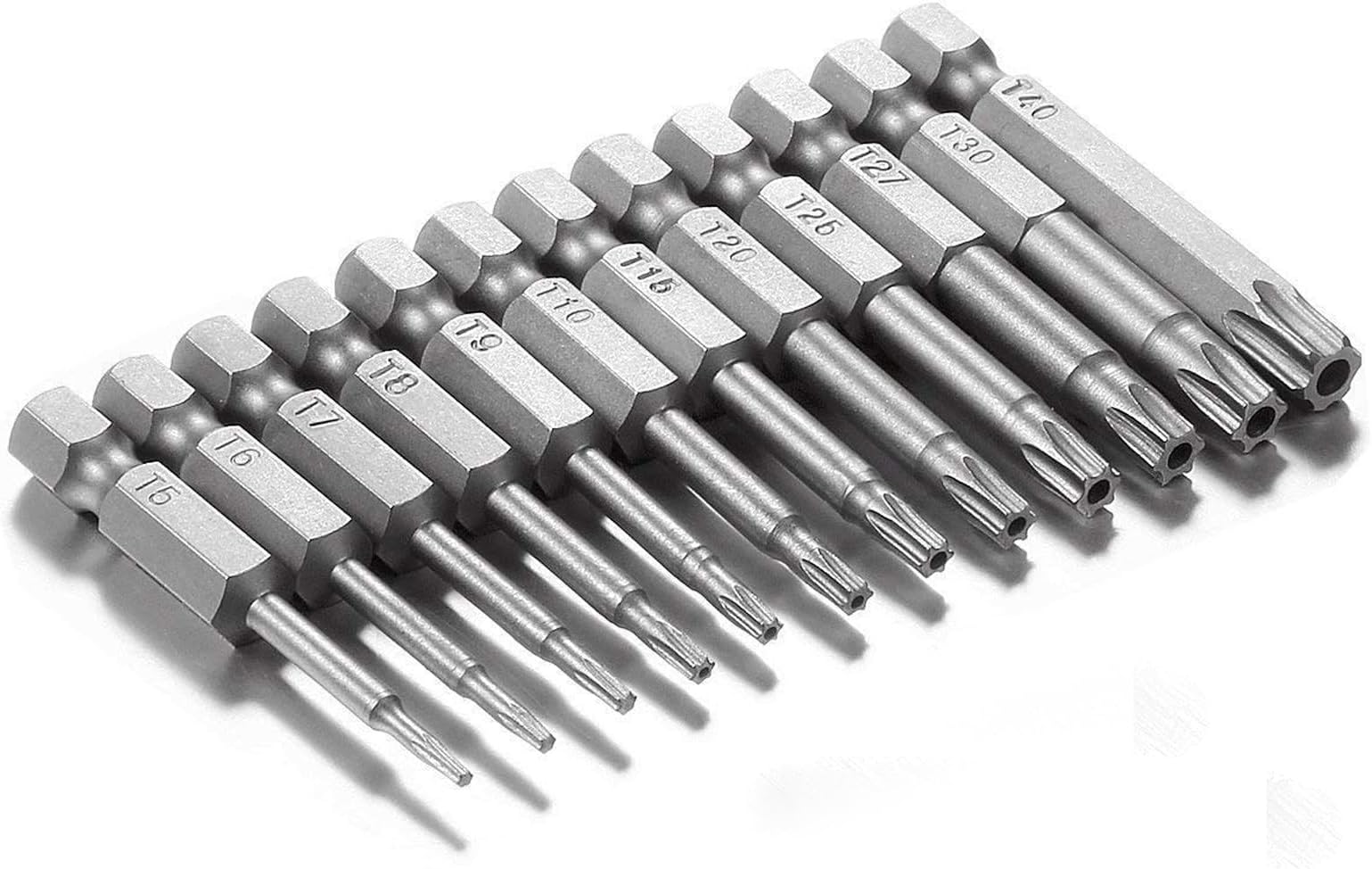 Gunpla 12 Pieces 50mm S2 Security Torx Screwdriver Bit Set Electricians