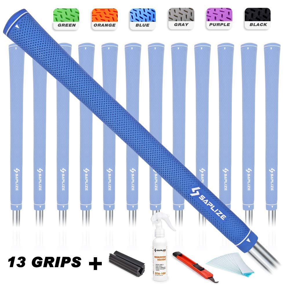 Buy SIZE CC02 Rubber Golf Grips, Options of Upgrade kit(13 Grips with