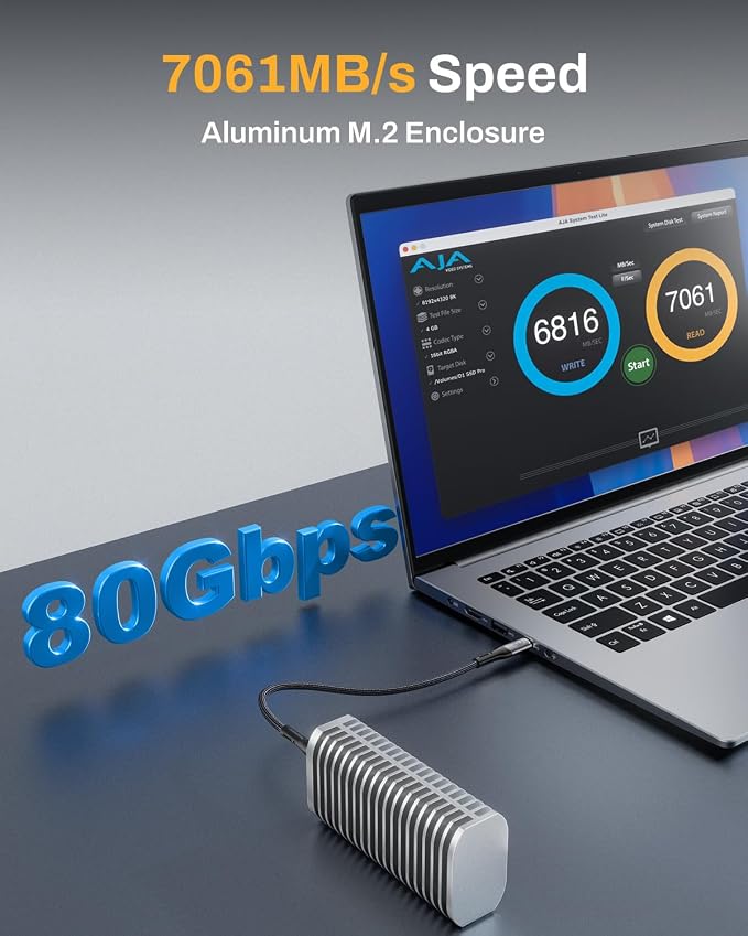 Caja externa para SSD M.2 NVMe TERRAMASTER D1 SSD Pro miniatura 4
