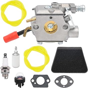 WT-628 Carburetor Replacement for Walbro WT-628 WT-628-1 String Puller PP331 PP445 PP035 PP336 PP446 PPB300 Trimmer Replacement 530071637 530071405 53007161616 36 5 33 0071637 530071565