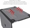 McStorey MacBook Pro 14.2 İnç Kılıf A2442 A2779 A2918 A2992 A3112 A3401 A3185 A3434 A3426 A3427 Uyumlu Shockproof Rugged Hard Case TPU Bumper Darbe Korumalı Hibrit Sert Kapak Siyah
