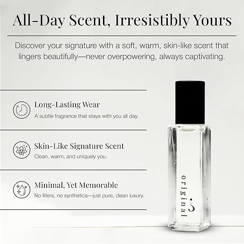 Miniatura 2 de Riddle Perfume original de feromonas roll-on fabricado en Estados Unidos, fragancia sutil de Rollerball prémium para mujeres, de larga duración, sin