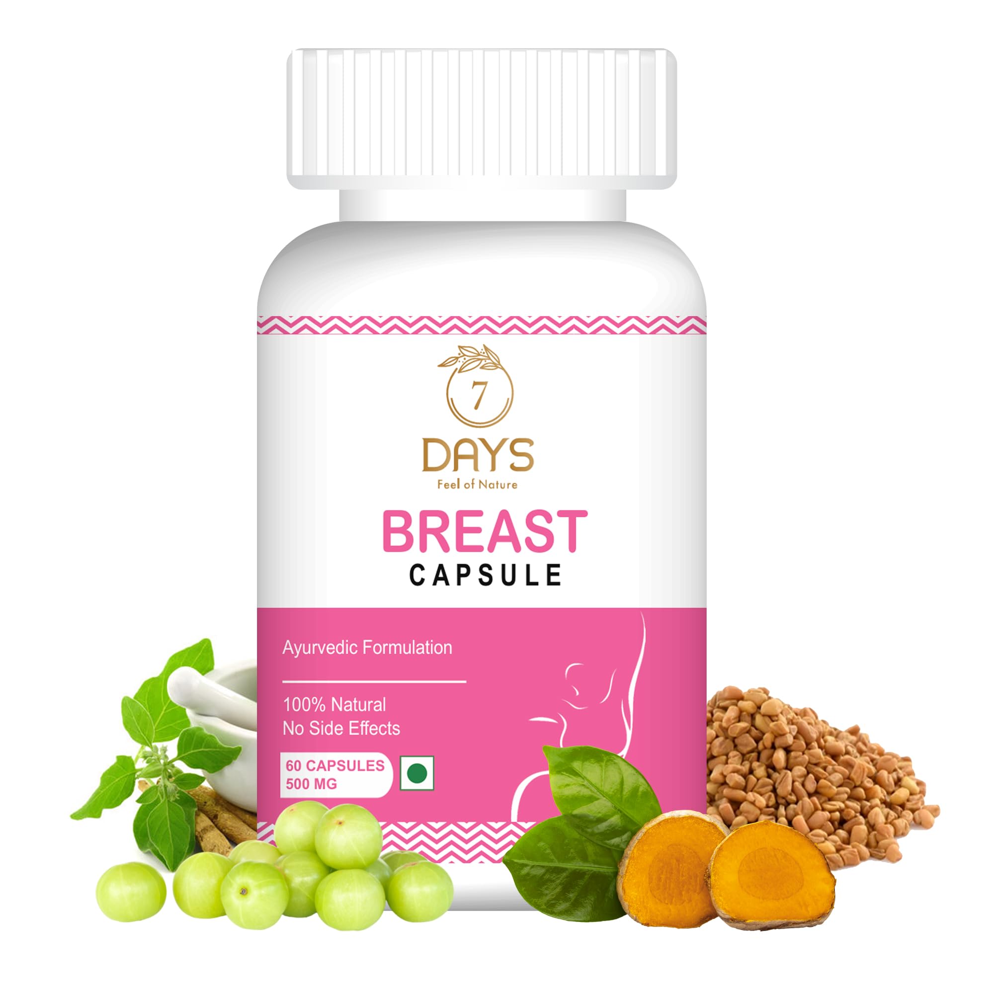 7 DAYS Breast Capslue For Girl & Women - 60 Capsule (B0CVV2JXDX) Amazon Price History, Amazon Price Tracker