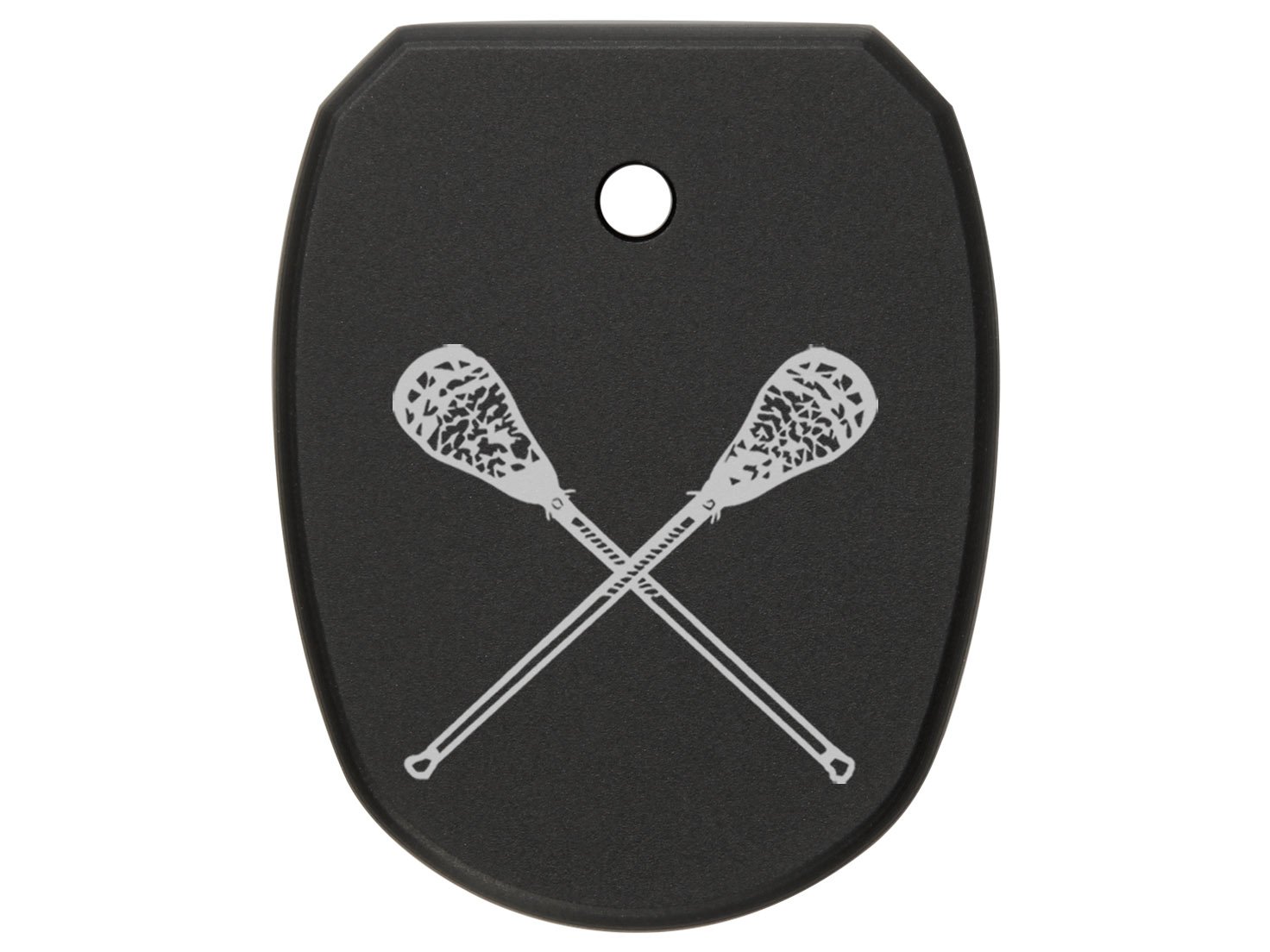 NDZ Performance for SIG Sauer P227 Magazine Base Plate .45 Double-Stack Black Lacrosse Sticks Crossed