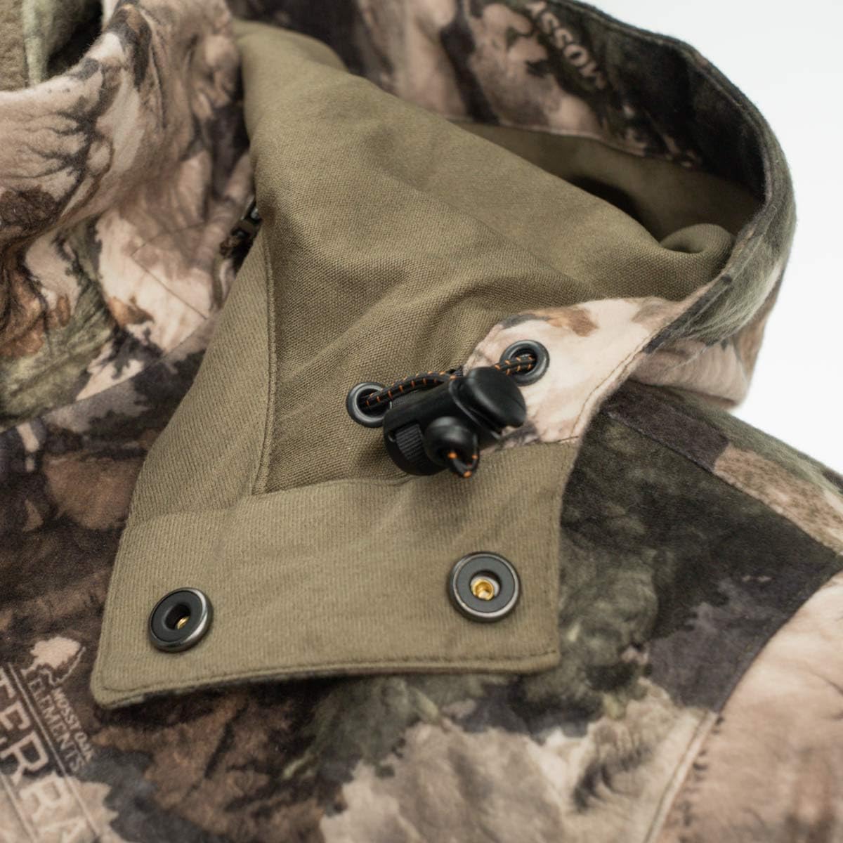 ScentLok Morphic V2 3-in-1 Waterproof and Windproof Camo Hunting Jacket With Removable Vest - Image 7
