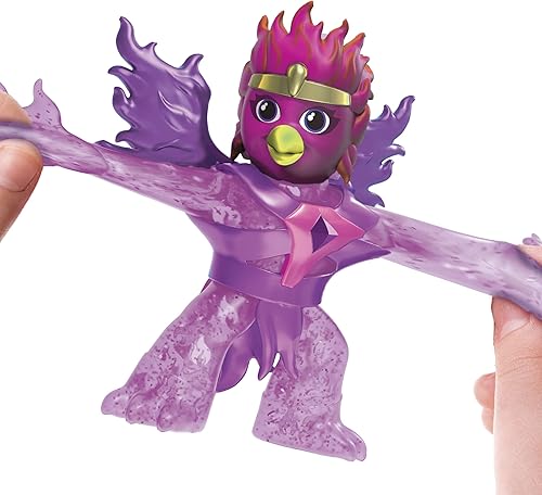 Miniatura 6 de Goozonians Hero Pack Princess FLIK. Juguete elástico y blando para niñas. Descubre encantos ocultos. Figuras de acción coleccionables. Regalo de