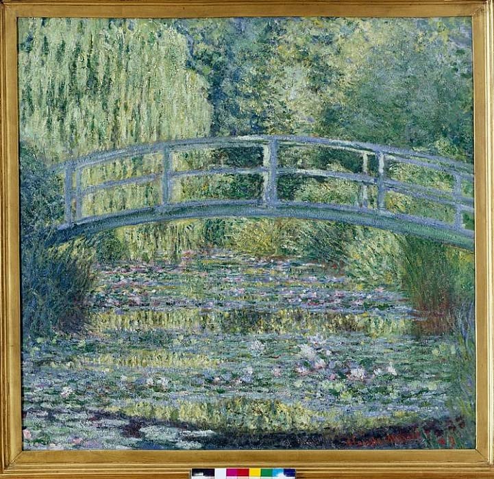 Peinture sur toile Monet nymphéas 60x90 pour sublimer un mur de salon