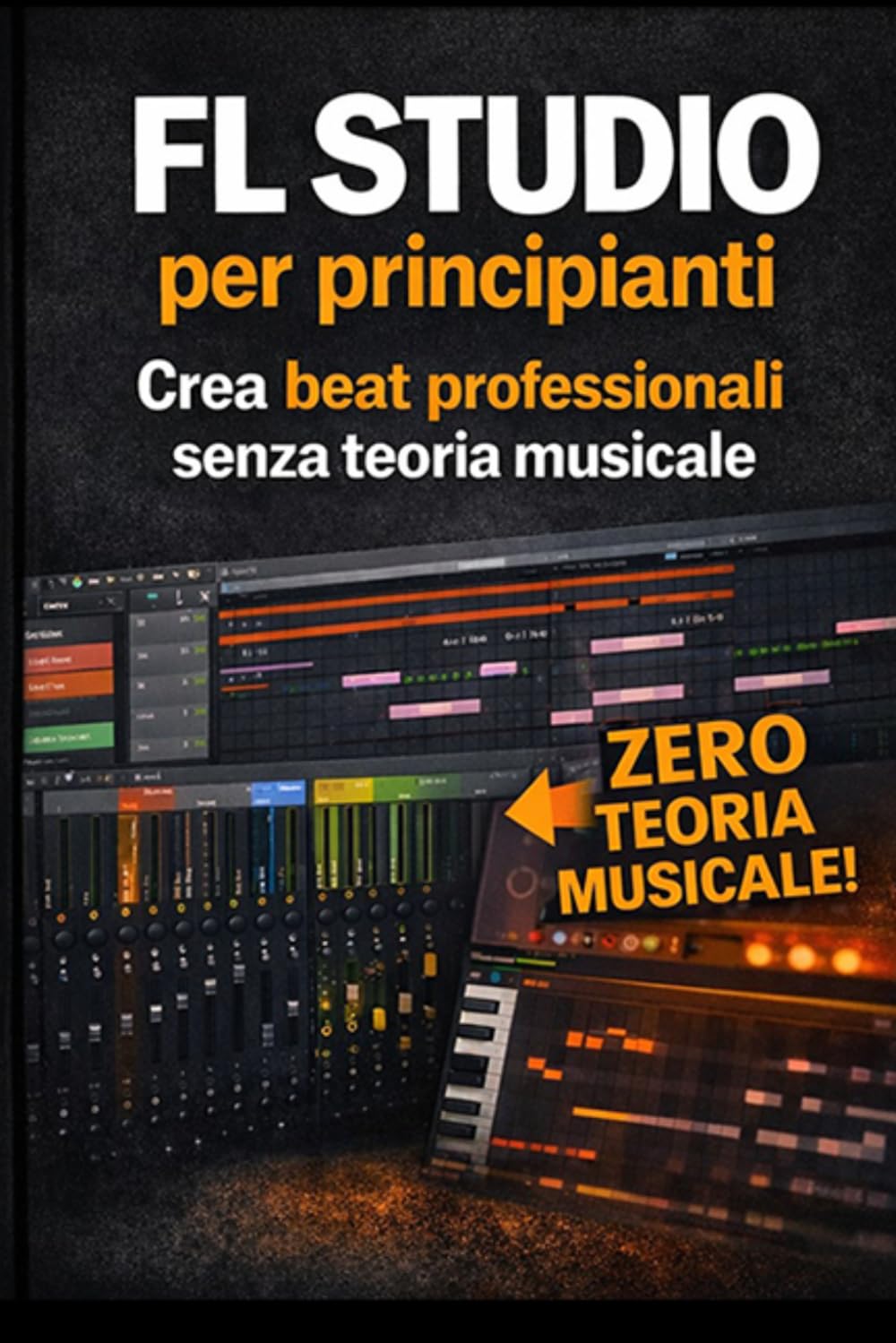 FL Studio per principianti: guida visiva passo-passo per creare beat da zero (senza teoria musicale)”