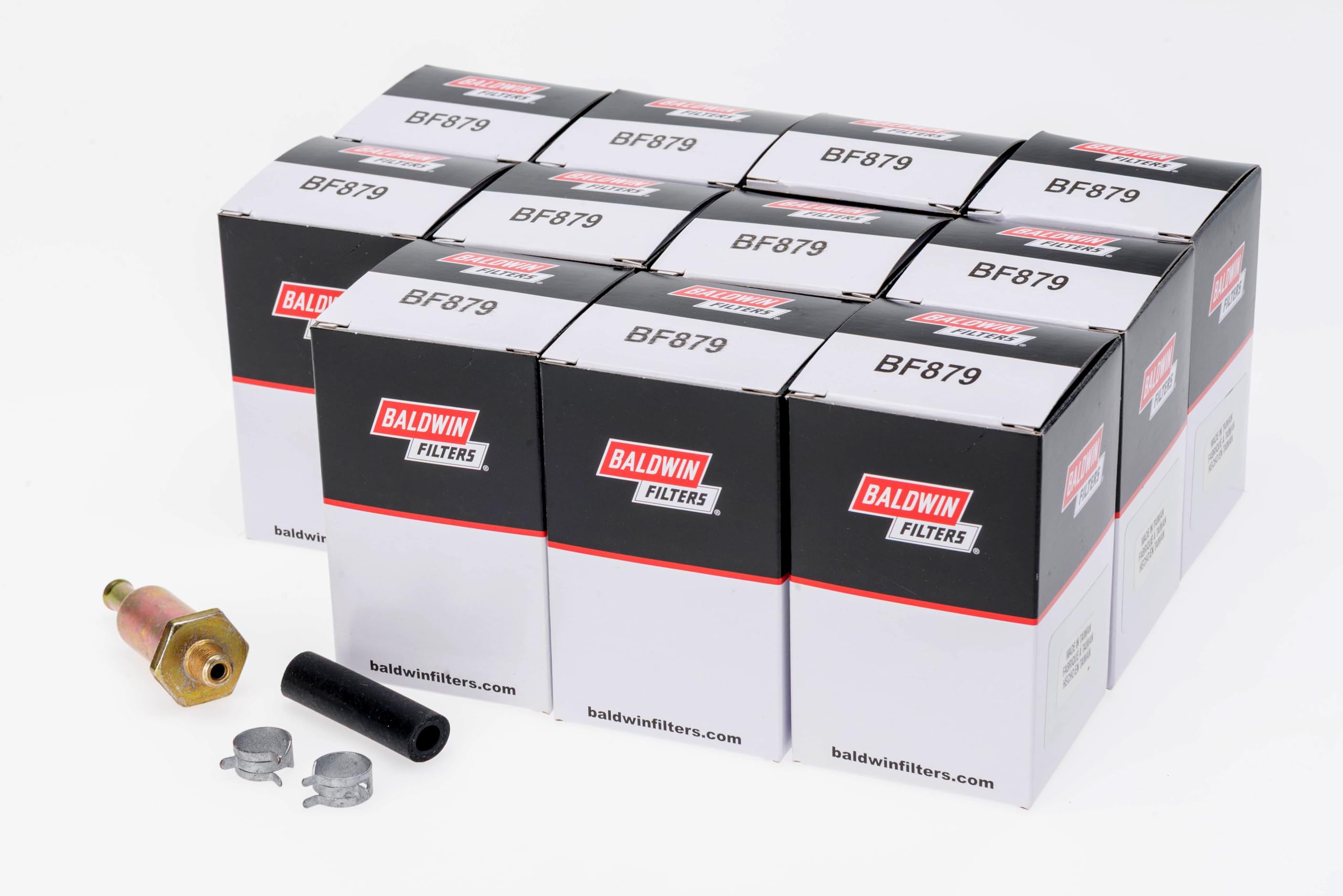 Amazon.com: Baldwin BF879 Gasoline Fuel Filter Element, Heavy Duty