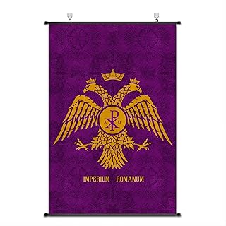 Nice Captain Ancient Empire Banner Flag Scroll Poster Emblem Print Home Decor (Byzantine Empire)