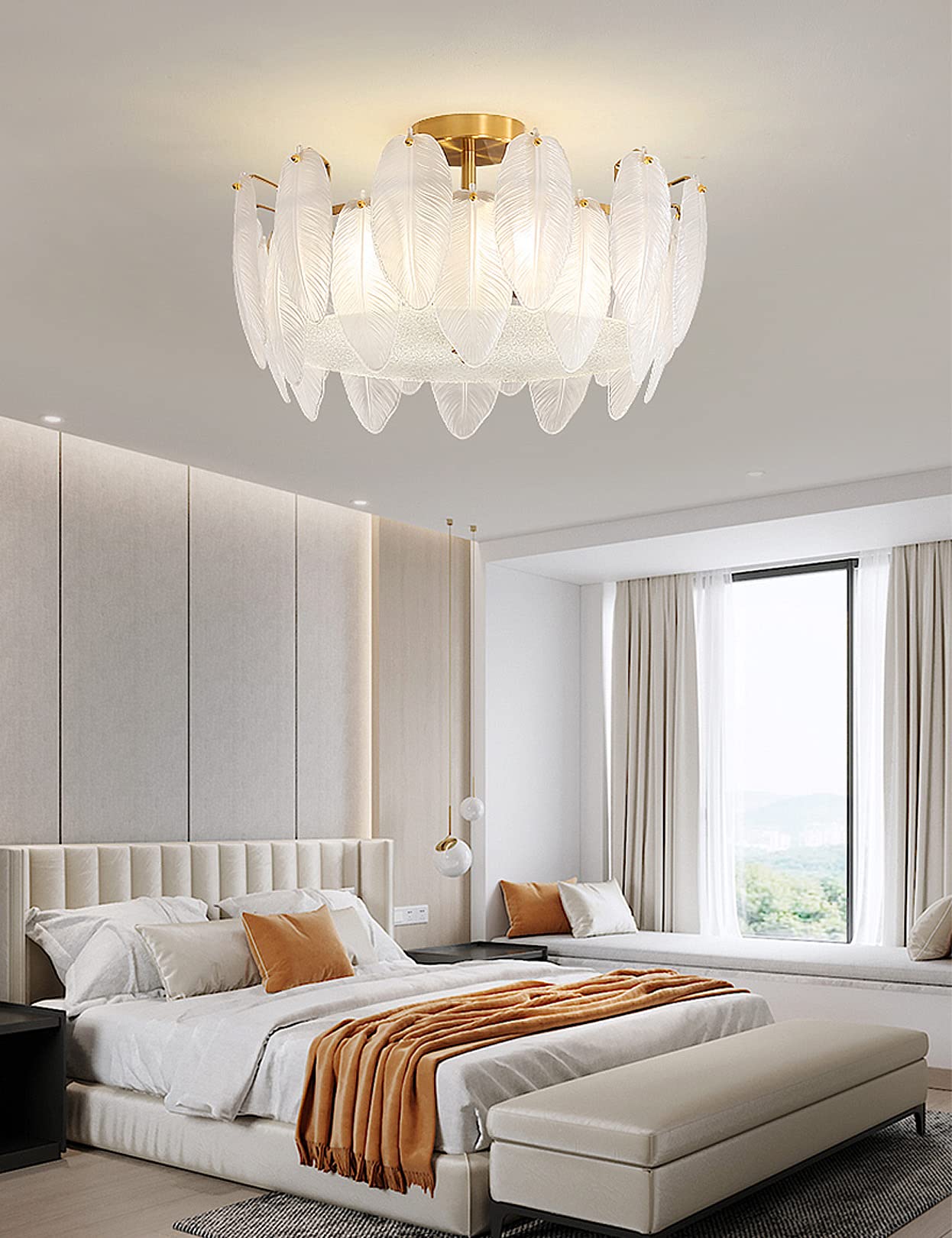 Luminaire suspendu vintage en cristal pour illuminer votre salle à manger