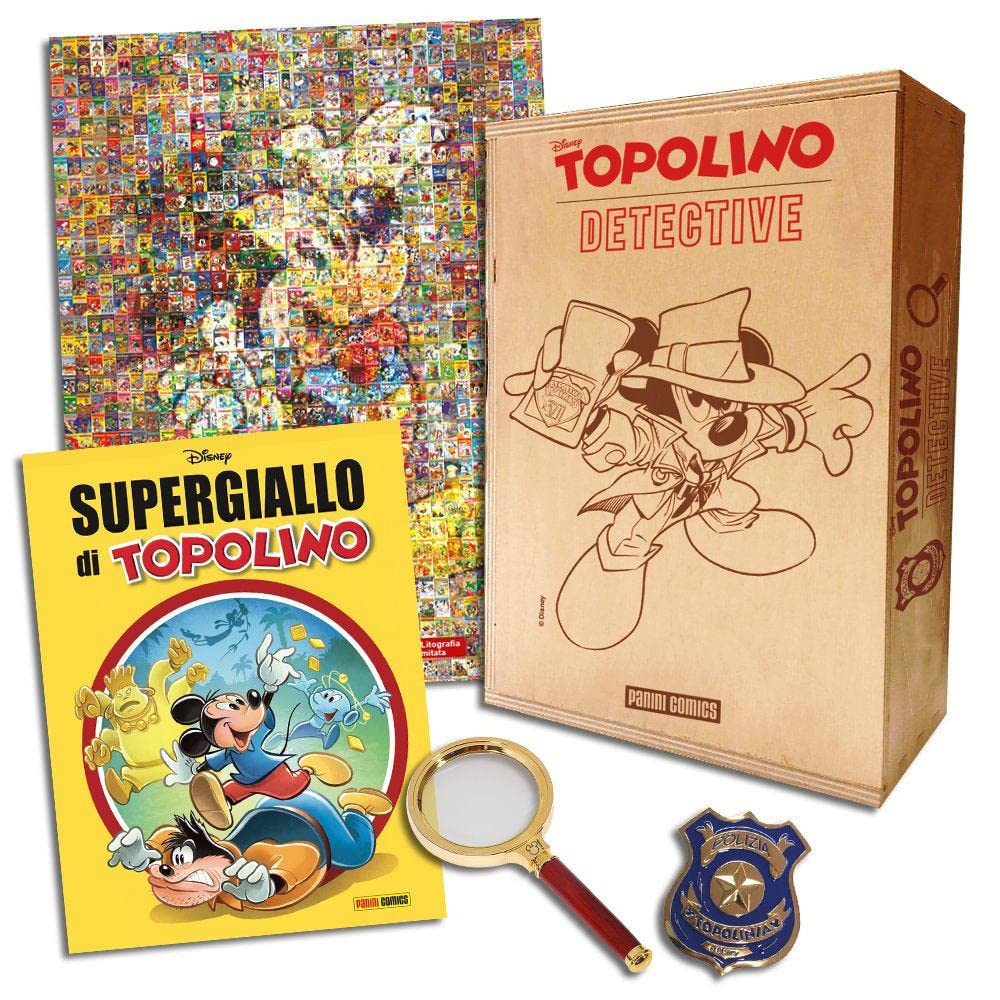 Topolino Detective. Box. Con Lente D’Ingrandimento - 4