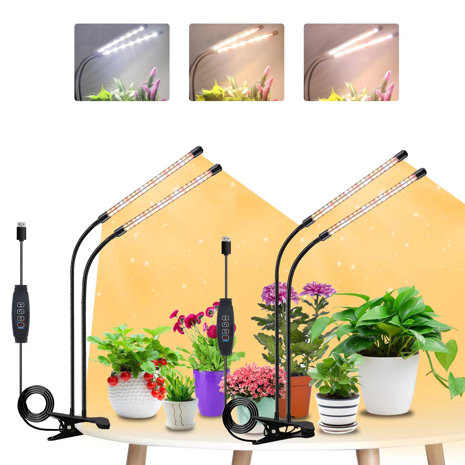 niello lampe plantes