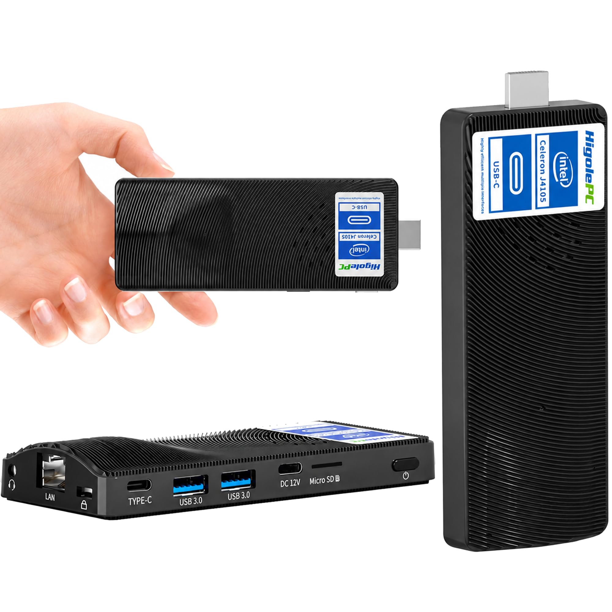 HigolePC スティックPC モバイルセット Amazon.co.jp: HigolePC スティックPC J4105 8GB 128GB Windows 11 Pro