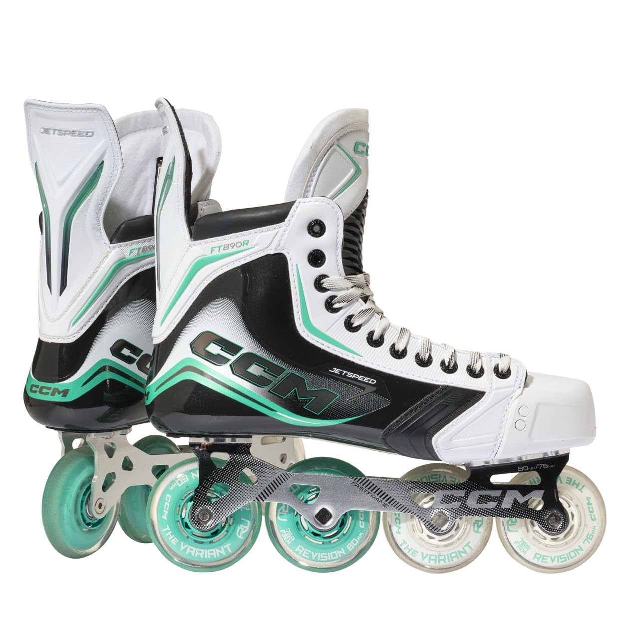CCM JetSpeed FT890R - Pattini da hockey su rotelle, per anziani
