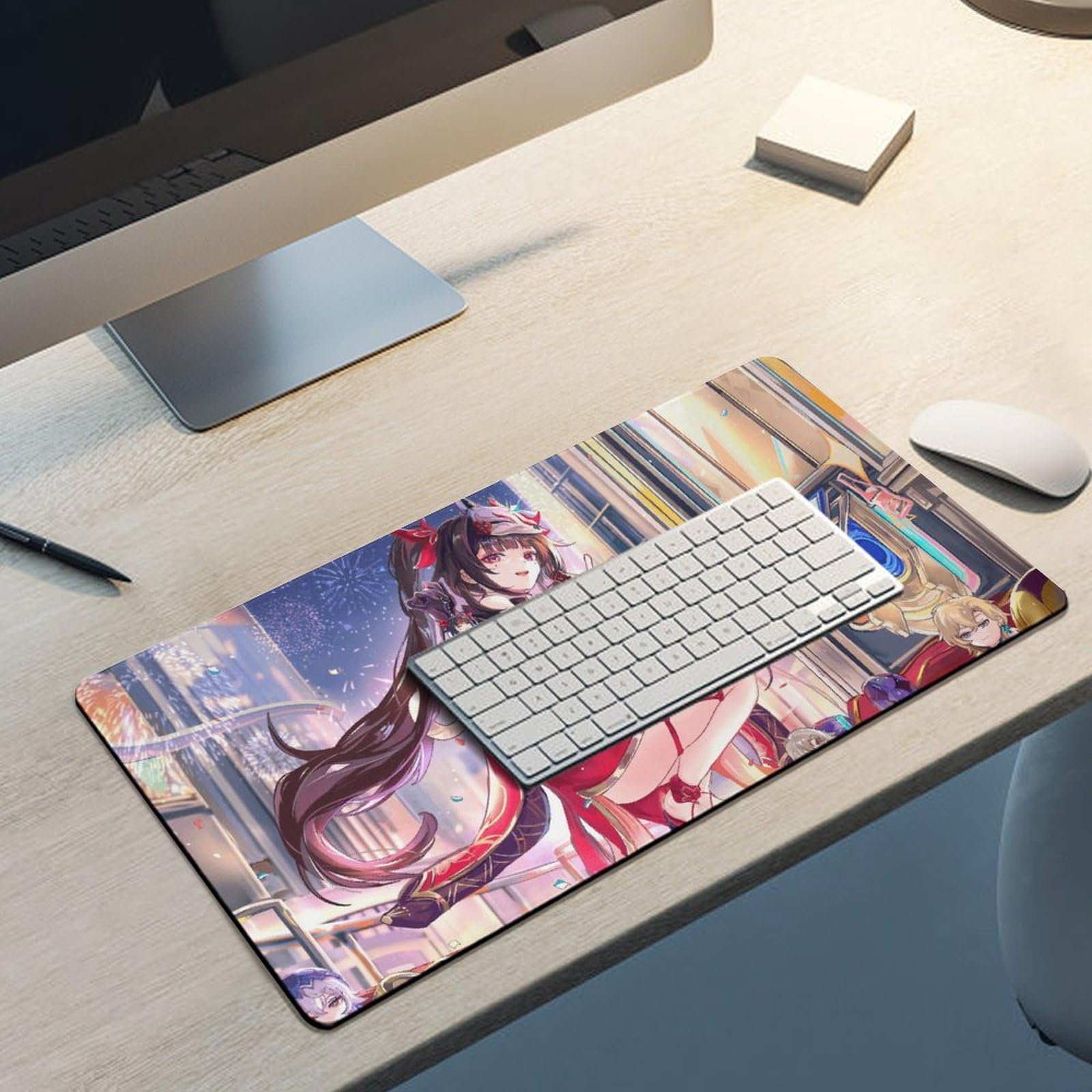 Amazon.co.jp: 花火 崩壊：スターレイル マウスパッド ゴム製