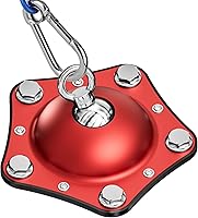 Vista 1 de Estaca de amarre para perros para acampar al aire libre, carrera para perros giratoria de 360°, sin enredos, estacas pesadas para perros