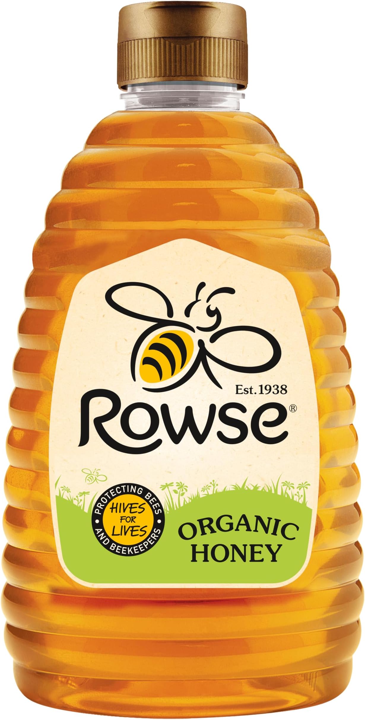 Rowse Squeezy Organic Honey 680g