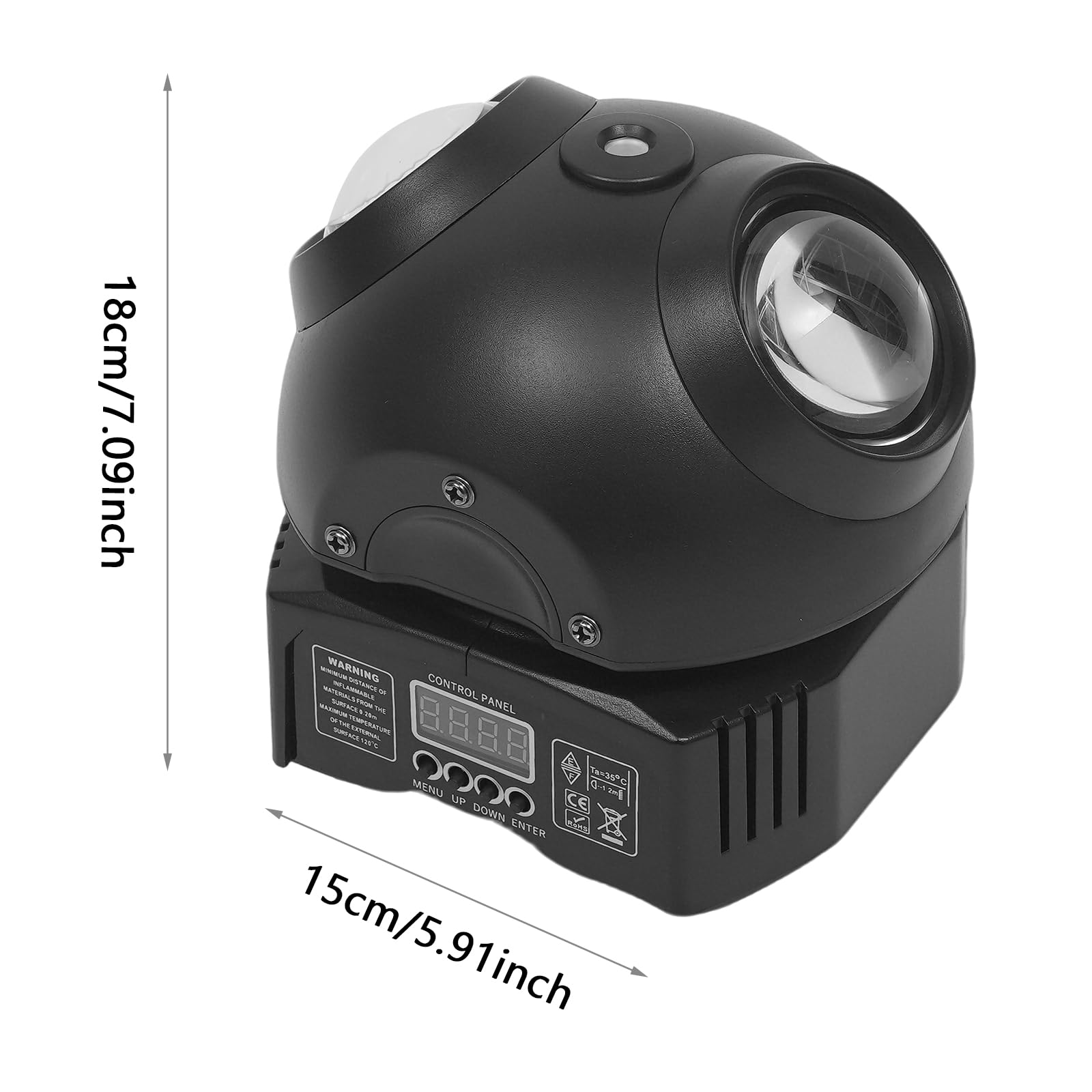 Światło dyskotekowe na imprezę DJ światło Head LED DMX reflektor z efektami