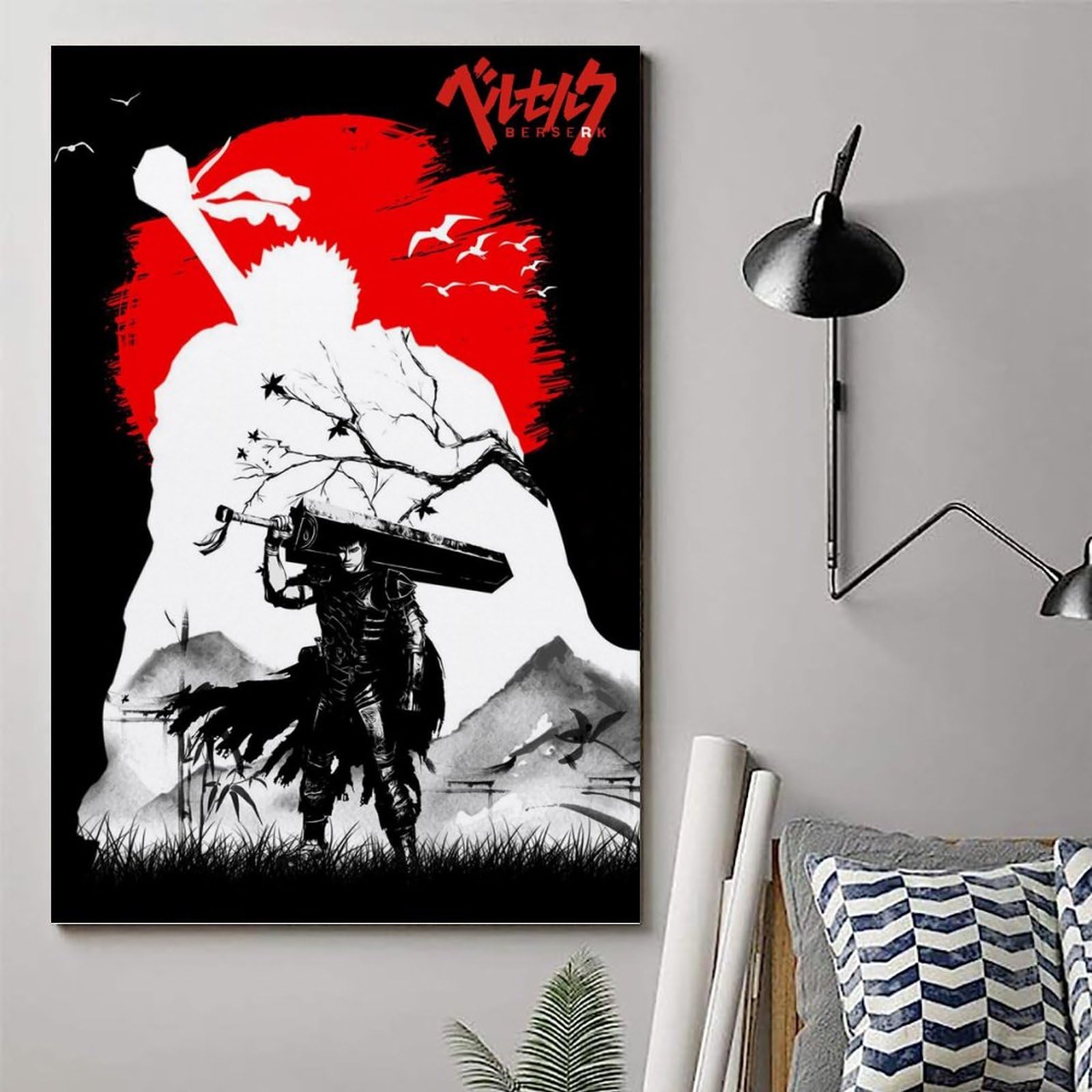 Berserk Anime Poster Çerçevesiz Yüksek Kalite Anime Duvar Poster Poster Baskı Mo