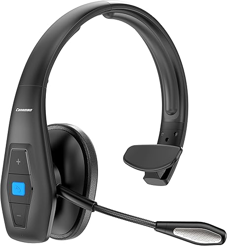 Conambo Auriculares Bluetooth con cancelación de ruido V5.1, 35 horas HD Talktime CVC8.0 Auriculares inalámbricos manos libres, auriculares