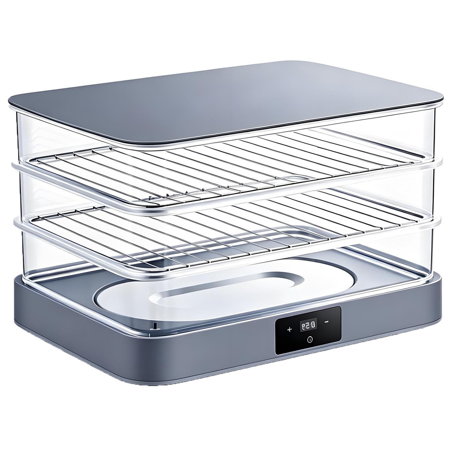 Cella Lievitazione Elettrica Pane 40L,Impasto Rimovibile Lievitatore