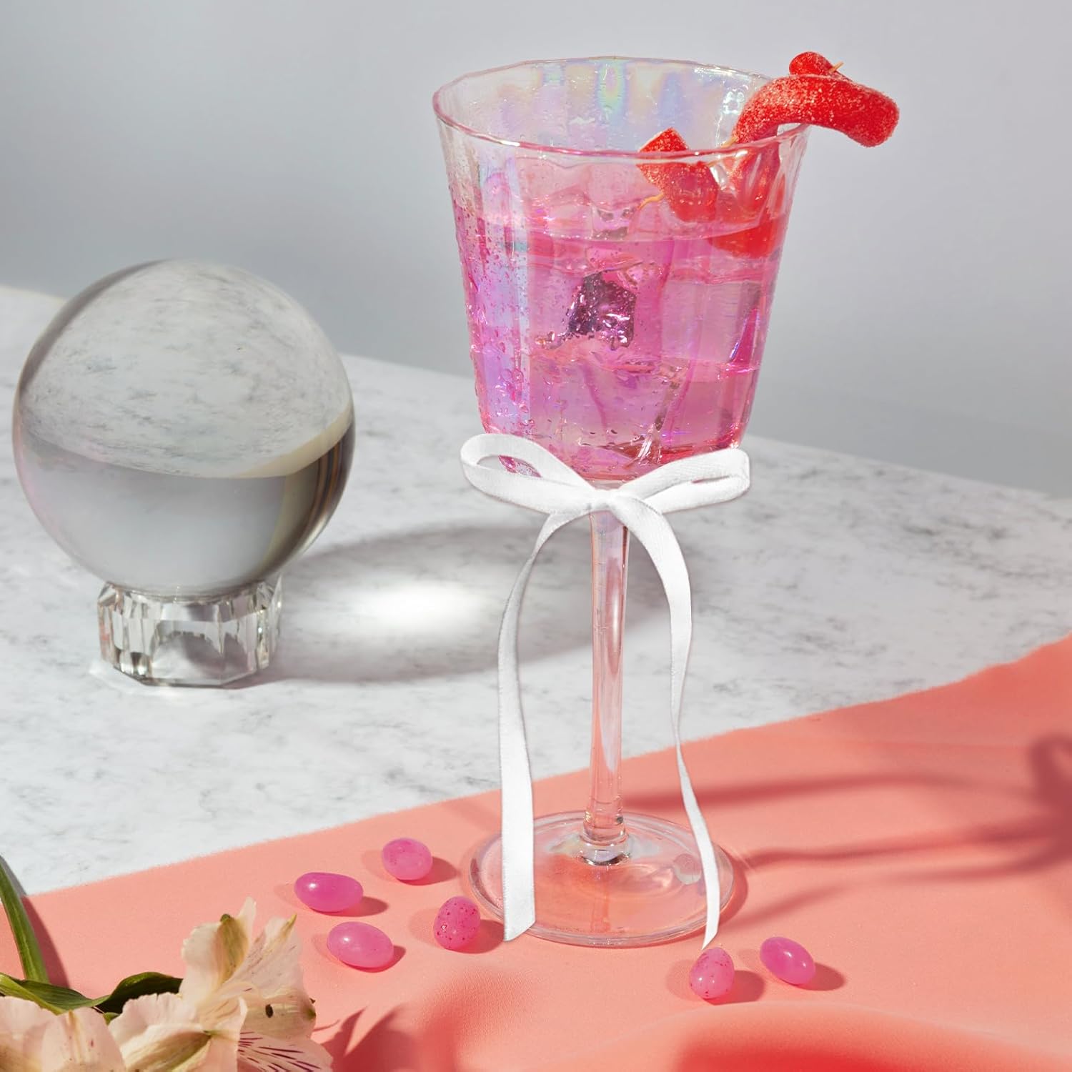 ABTOLS 50pcs Satin Ribbon Bow for Christmas Tree, Satin Ribbon Bows for Gift Wrapping Cake Treat Bags Party Favors Wedding Baby Shower Birthday Decorations(White) - Image 4