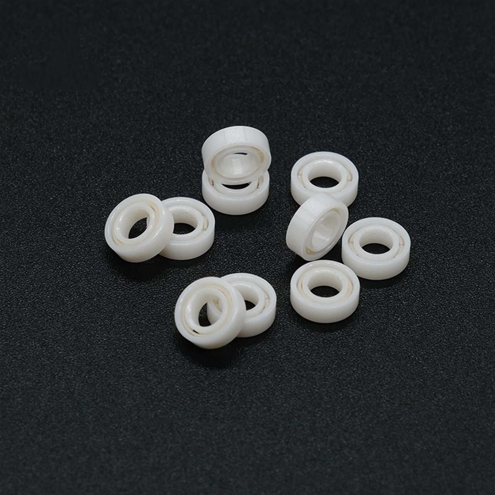 Roulements rigides à billes Roulements à billes entièrement en céramique, 10 pièces, MR74, 4x7x2.5mm, zircone ZrO2, MR63 MR74 MR84 MR85 MR95 MR104 MR105 MR115 MR117(MR84 CE 4X8X3)