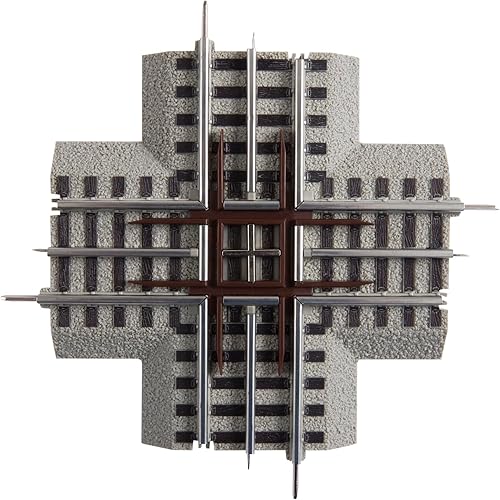 Miniatura 3 de Lionel FasTrack Crossover de 90 grados (612019)