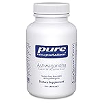 Pure Encapsulations Ashwagandha - 500 mg Ashwagandha Extract - Metabolism & Stress Support - Immune Support - GMO Free & Vegan - 120 Capsules