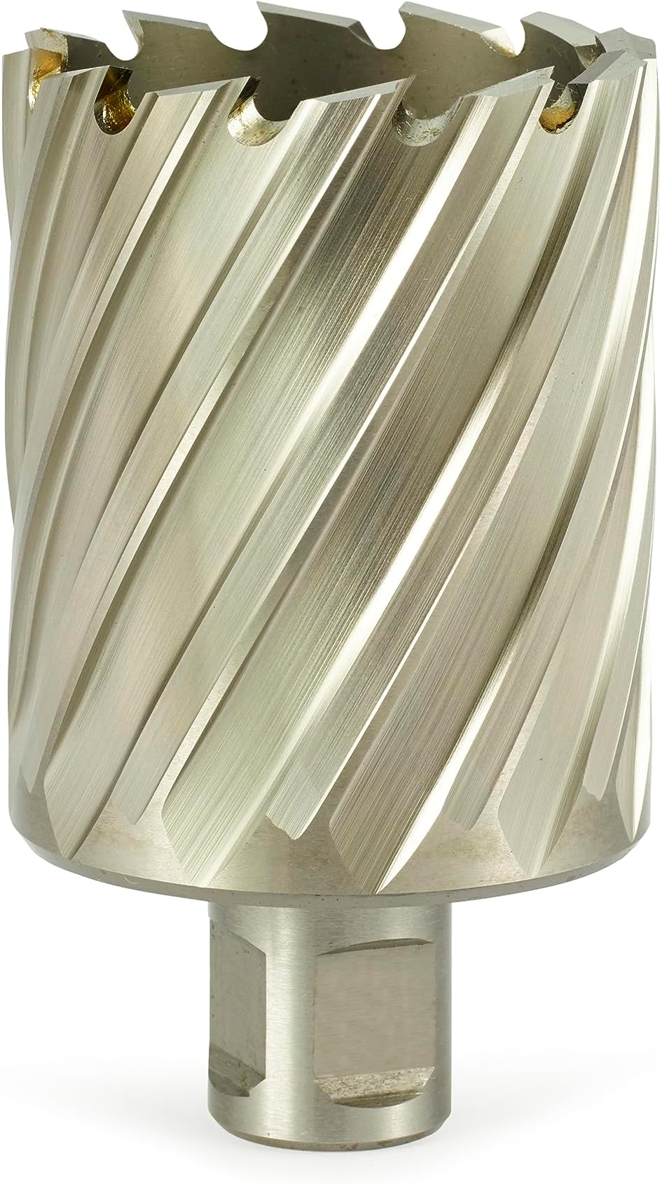 Annular Cutter M2 Mag Drill Bit - Ideal for Mild Steel, Brass, Aluminium and Plastic | Size 1 X 2, M2 HSS, 3/4 Shank, Pin Included