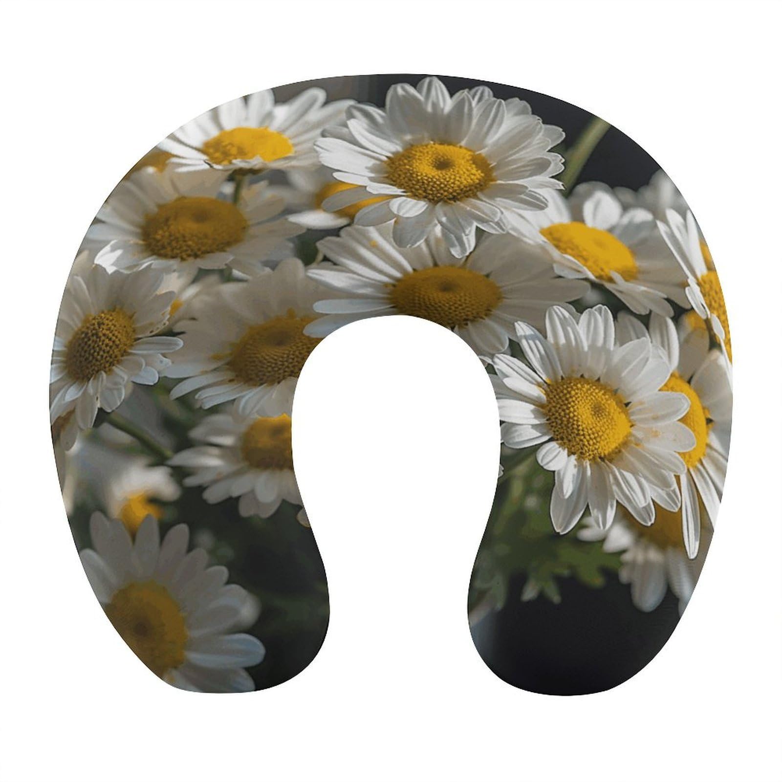 Btcowzrv Style Handful Of Daisies U Shaped Neck Pillow Travel Pillows