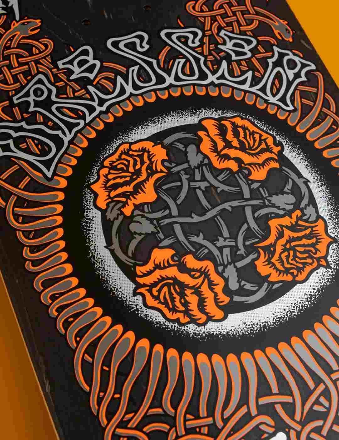 Amazon | Santa Cruz スケートボードデッキ ドレッセン ローズクルー