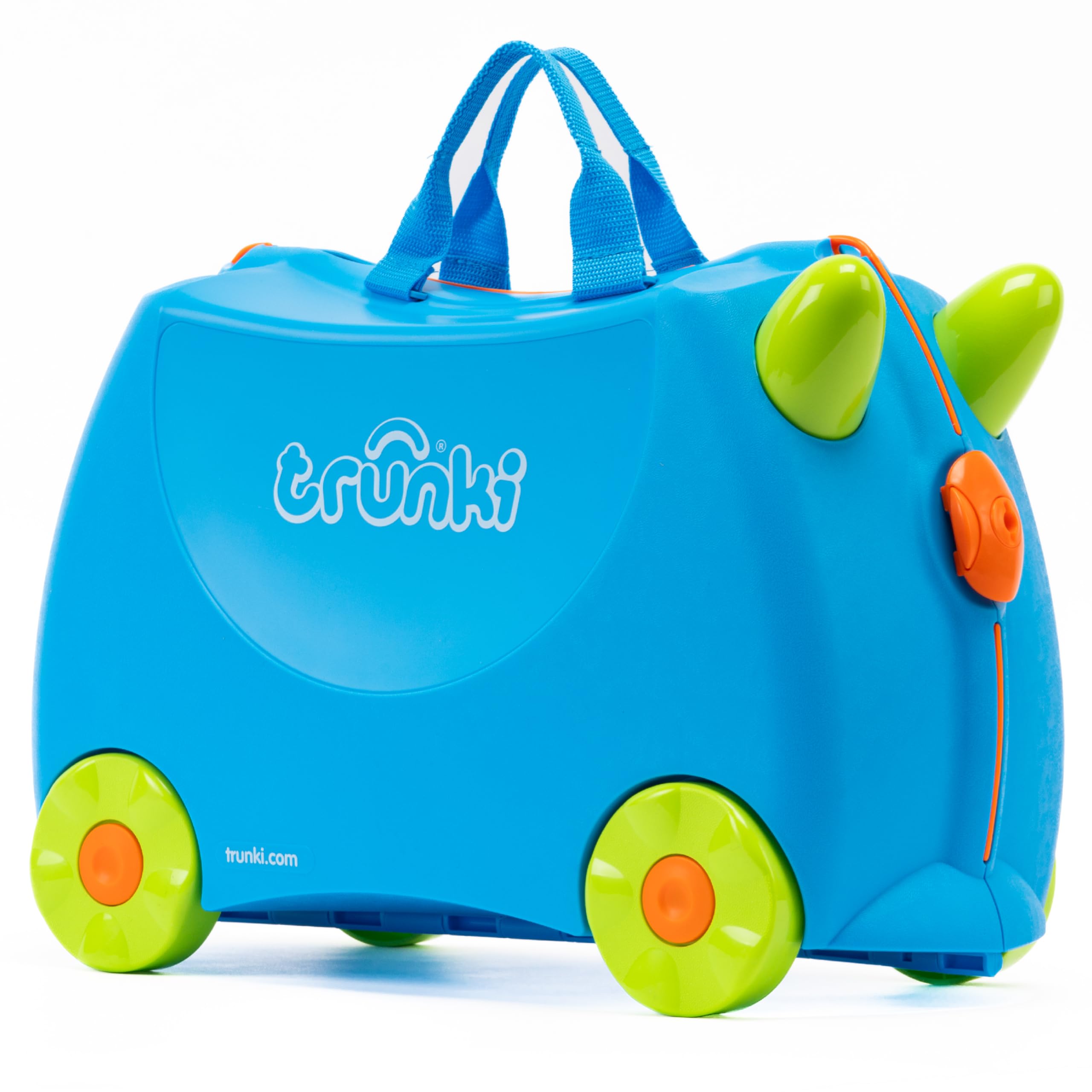 Trunki Valise à Roulettes pour Enfants et Bagages à Main pour Enfants : Valise à Roulettes Terrance (Bleu)