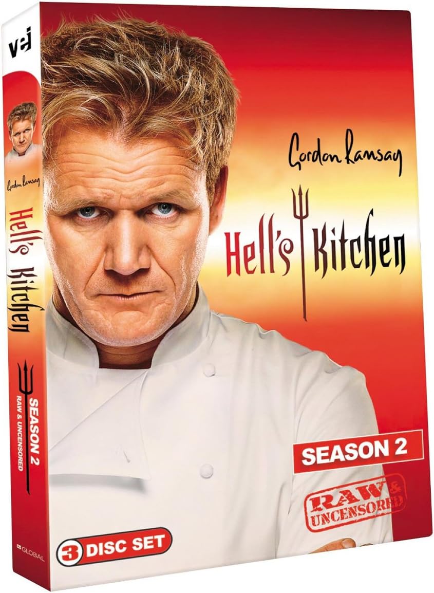 Hell's Kitchen Season 2 Raw & Uncensored [DVD] [2010] [Region 1] [US