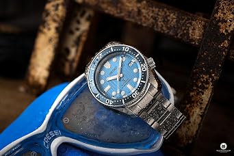 Seiko PROSPEX Analog Automatic Stainless Steel Diver's Watch for Men SPB299J, Blue, Blue, Bracelet