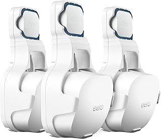 LUOGAO Wall Mount Holder for EERO 6 WIFI System,EERO Routers Bracket with Perfect Cord Management with NO Messy Wires to Save Space and Easily be Moved(3 Pack)
