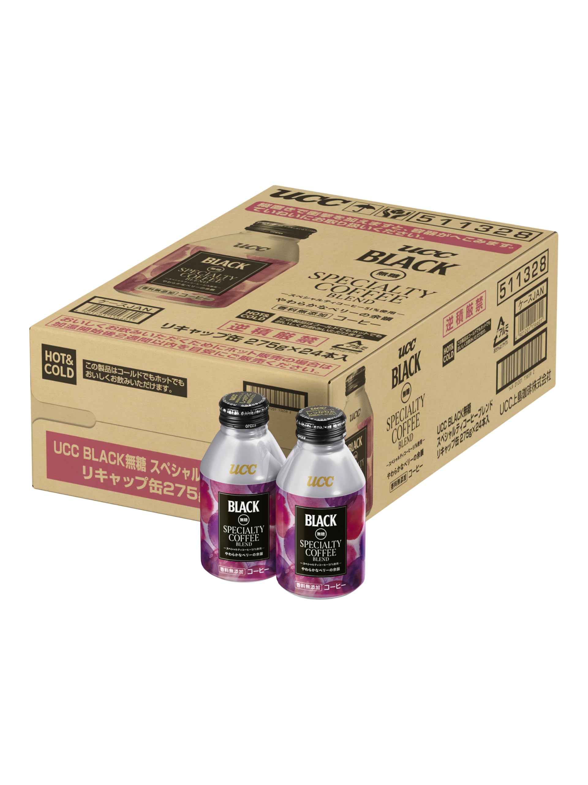 UCC BLACK無糖 スペシャルティコーヒーブレンド 275g×24本×3箱 Amazon.co.jp: UCC BLACK無糖 スペシャルティコーヒーブレンド 缶